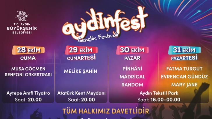 Büyükşehir Cumhuriyet coşkusunu Aydınfest ile birlikte kutlayacak