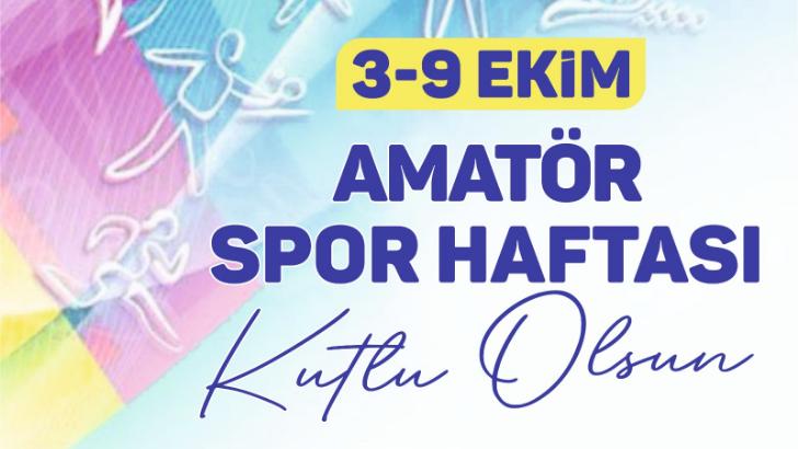 Başkan Özcan Amatör Spor Haftası’nı kutladı