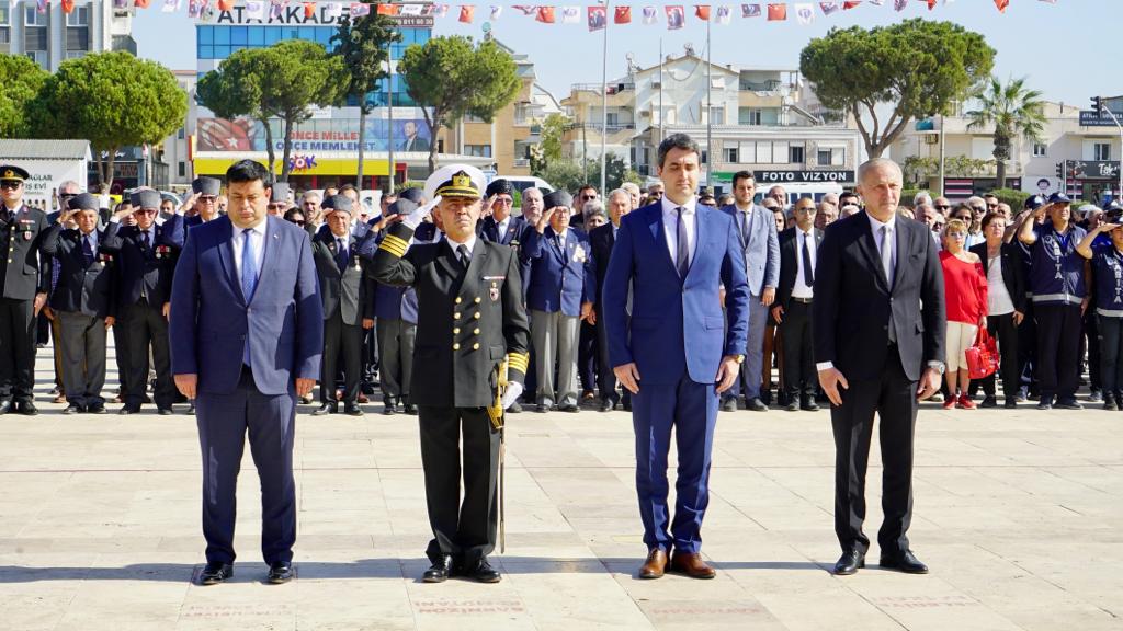 DİDİM’DE 29 EKİM TÖRENLE KUTLANDI