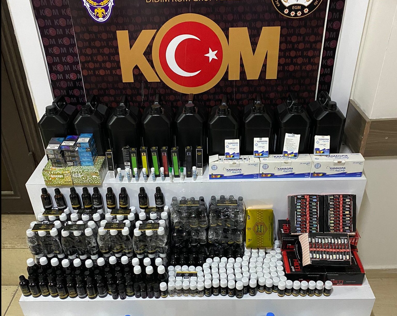 DİDİM’DE KAÇAK İÇKİYE GEÇİT YOK!