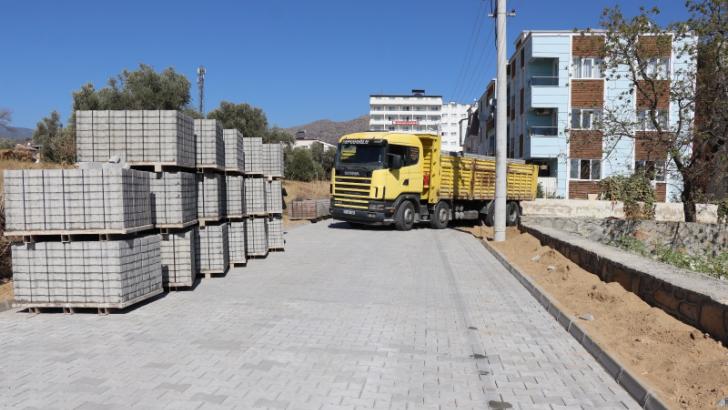 İsabeyli’ye 8 bin 790 metrekare yeni yol