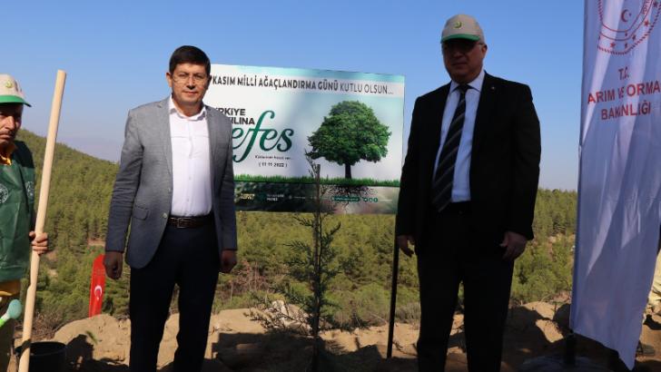 Başkan Özcan’dan ‘Geleceğe Nefes, Dünyaya Nefes’ kampanyasına destek