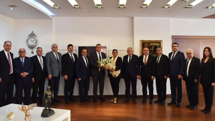 Aydın Ticaret Borsası’ndan Başkan Çerçioğlu’na ziyaret