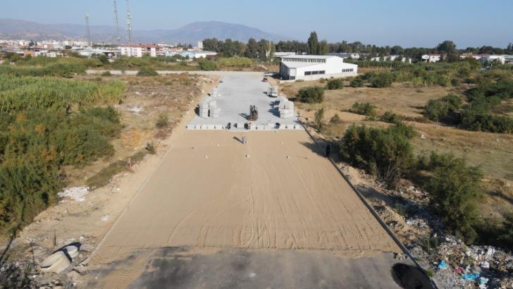 Nazilli Belediyesi’nden Organize Sanayi’de yol hamlesi