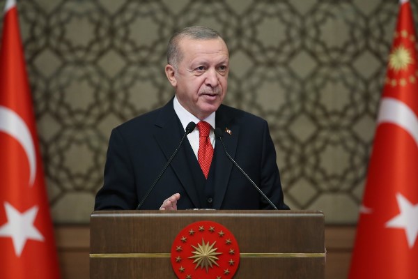 Cumhurbaşkanı Erdoğan: “Burada bir terör kokusu var”