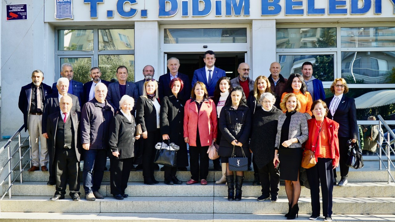 DİDİM İYİ PARTİ’DEN BAŞKAN ATABAY’A İADE-İ ZİYARET