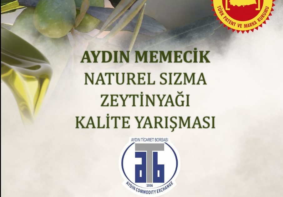 Aydın Memecik Naturel Sızma Zeytinyağı Kalite Yarışması için Başvurular Başladı