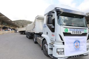 EFES SELÇUK HALKI DEPREM BÖLGESİ İÇİN SEFERBER OLDU