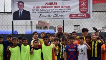 Germencik’te 23 Nisan futbol turnuvası başladı