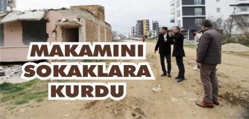 KAMULAŞTIRILAN NOKTAYA 20 BİN METREKARELİK YOL HAMLESİ