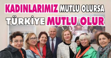 BAŞKAN ATAY’DAN KADINLAR GÜNÜ ARMAĞINI 5’İNCİ HANIMEVİ AÇILDI