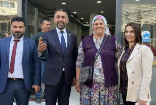 Çine ve Koçarlı’da Rıdvan Eşin’e sevgi seli