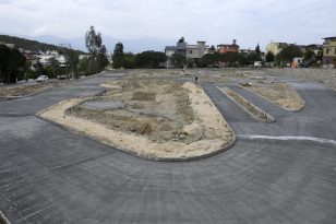 TRAFİK EĞİTİM PARKI’NDA ÇALIŞMALAR SÜRÜYOR