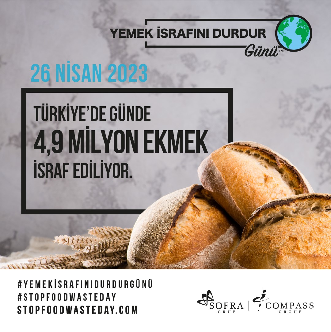 Türkiye her yıl 18,1 milyon ton gıda israf ediyor