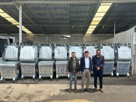 Nazilli’ye bakanlıktan 505 yeni çöp konteyneri 29