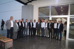 CHP AYDIN, ÇİNELİ MUHTARLARLA BULUŞTU