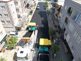 DAVUTLAR MAHALLESİ’NDE KESİNTİSİZ YOL MESAİSİ