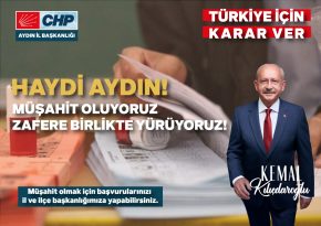 CHP AYDIN VATANDAŞLARA SESLENDİ: “MÜŞAHİT OLUYORUZ, ZAFERE BİRLİKTE YÜRÜYORUZ”