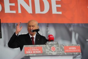 MHP Lideri Bahçeli: “Aydın’ın tarihinde zillet yoktur”