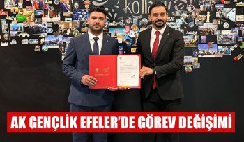AK Gençlik Efeler’de görev değişimi