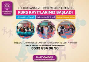 Germencik’te kurs kayıtları başladı