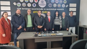 CHP’li Yetişkin TİNGADER Aydın Şube’yi ziyaret etti