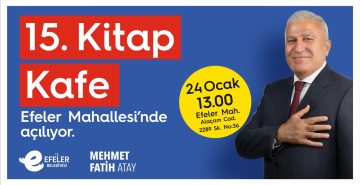 KİTAP KAFELER HIZLA YAYILIYOR BAŞKAN ATAY 15’İNCİ ADRESİ AÇMAYA HAZIRLANIYOR