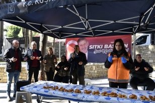 KUŞADASI BELEDİYESİ’NDEN SITKI KUNDAK İÇİN LOKMA HAYRI