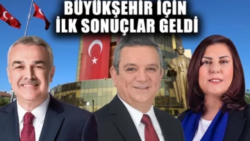 Aydın Büyükşehir Belediyesi için ilk sonuçlar geldi