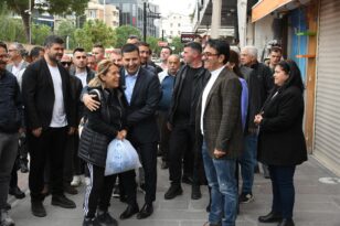 TURİSTİK ÇARŞI ESNAFININ OYLARI BAŞKAN ÖMER GÜNEL’E